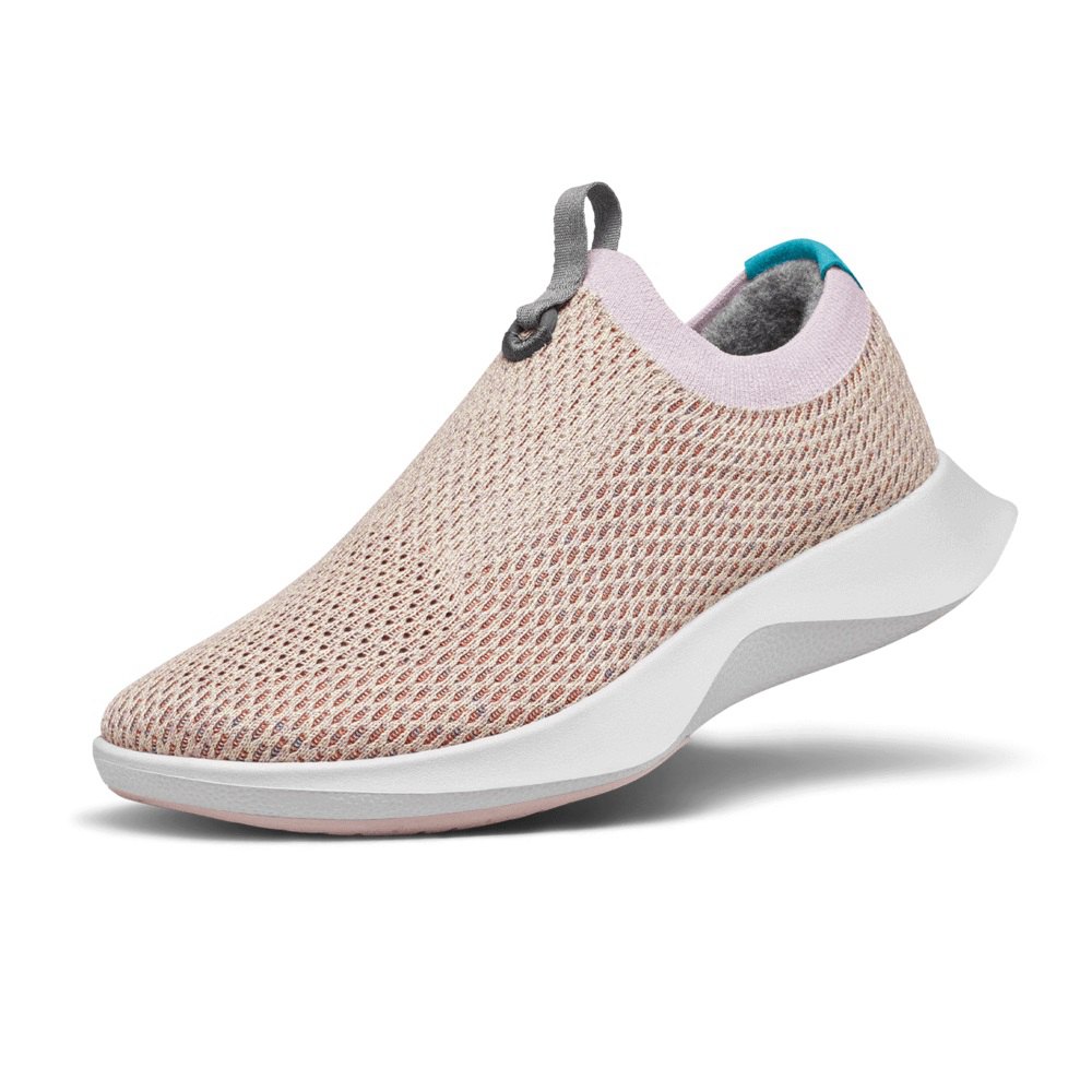 Allbirds Men's Slip-Ons Pink - Tree Dasher Relay - 50432WYRL